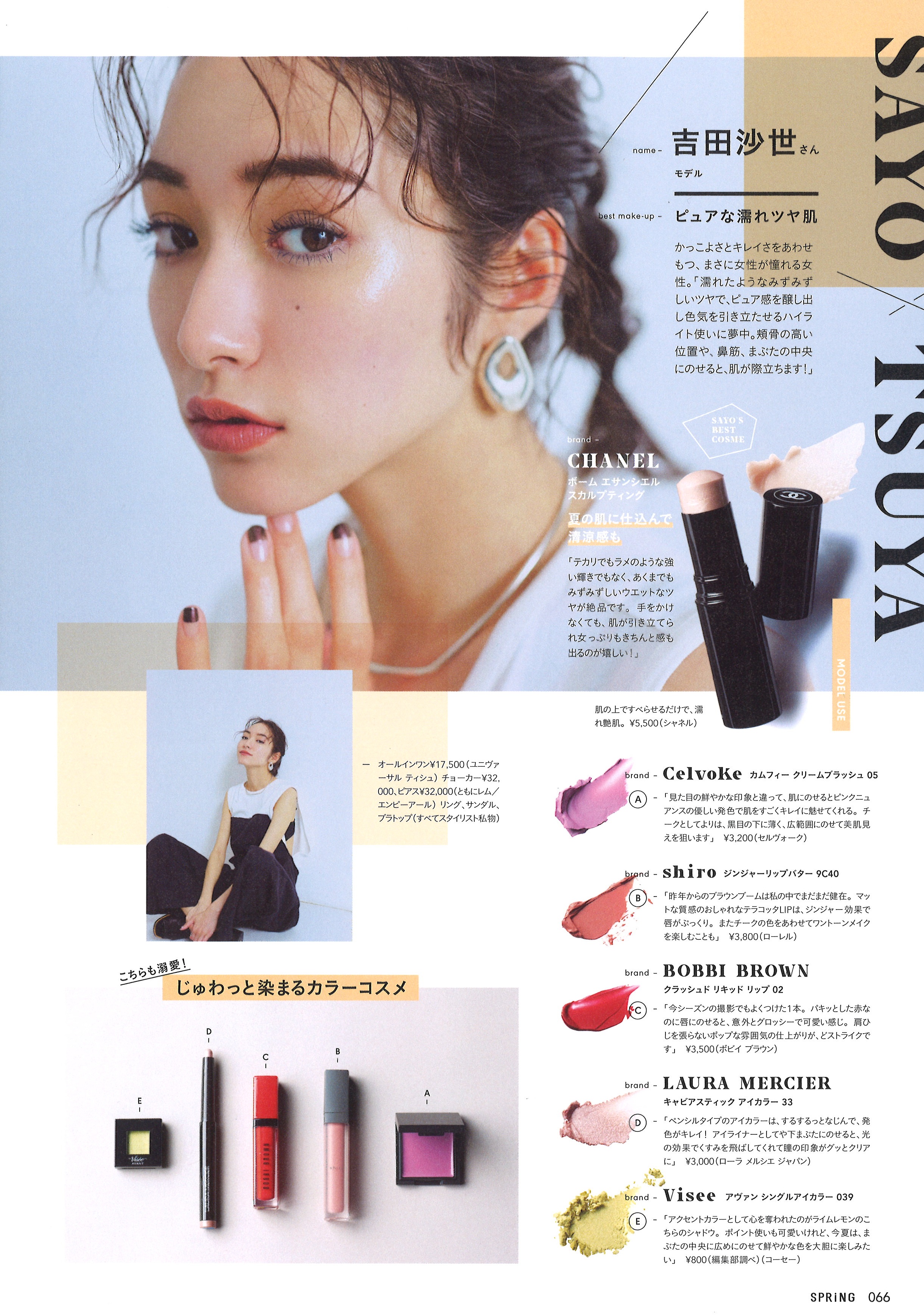 SPRiNG 8月号 NEWS Image Models 株式会社ボン イマージュ